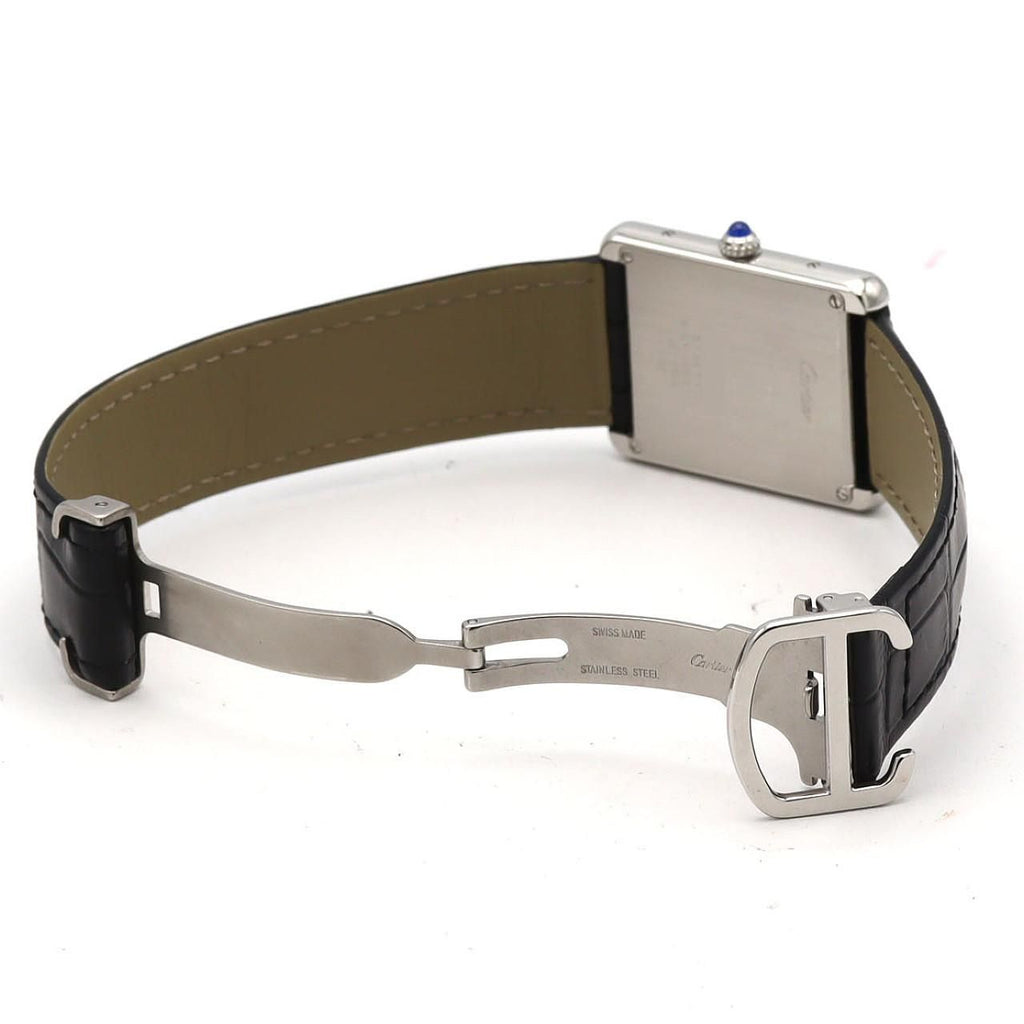 Cartier Tank Solo LM SS Quartz Watch — view 8