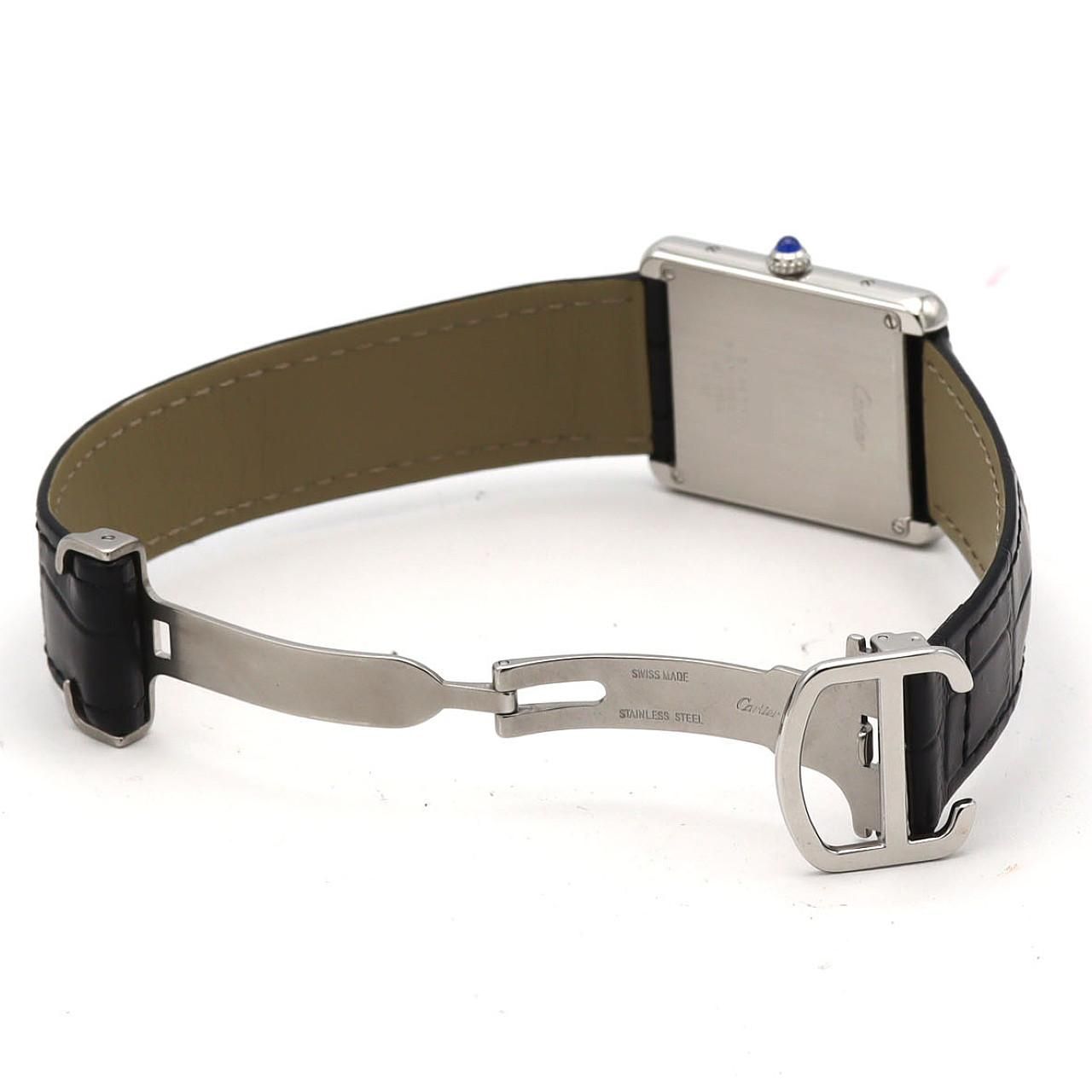 Cartier Tank Solo LM SS Quartz Watch — view 8