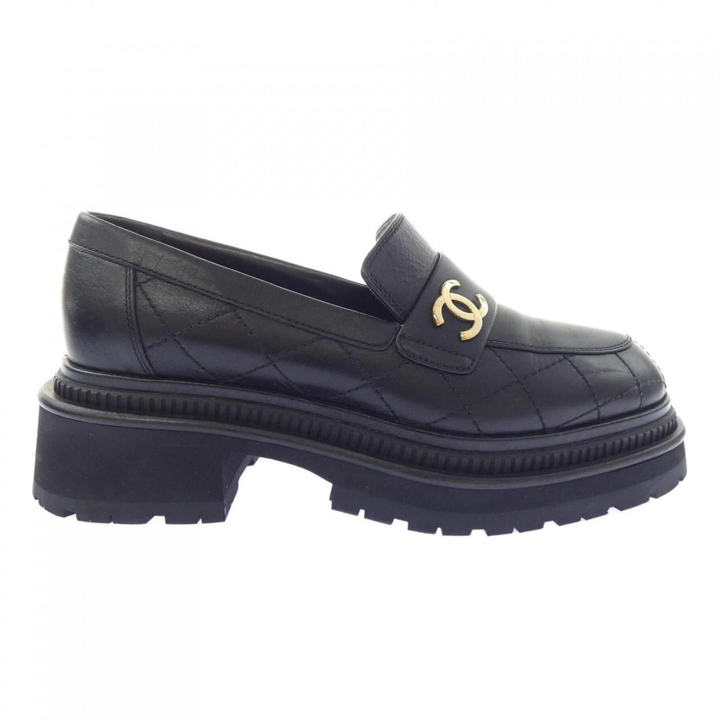 Chanel Loafers Shoes Black