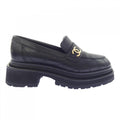 Chanel Loafers Shoes Black