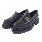 Chanel Loafers Shoes Black — view 3