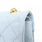 Chanel Shoulder Bag Blue — view 6