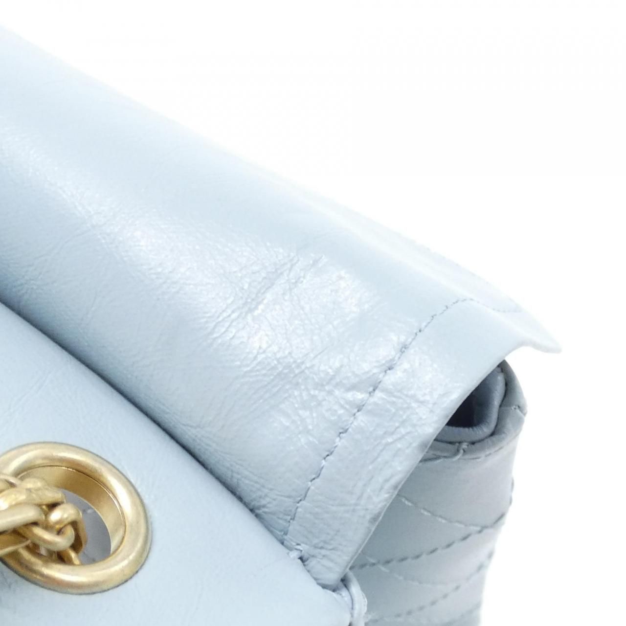 Chanel Shoulder Bag Blue — view 9