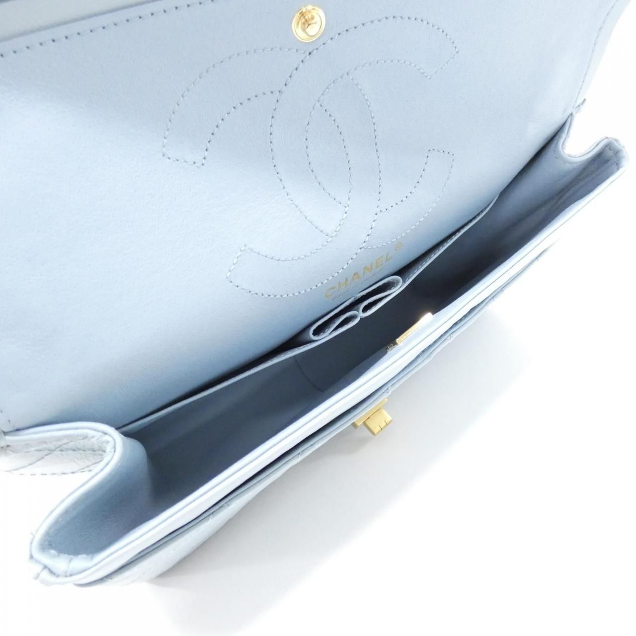 Chanel Shoulder Bag Blue — view 8
