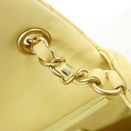Chanel Shoulder Bag Yellow — view 9