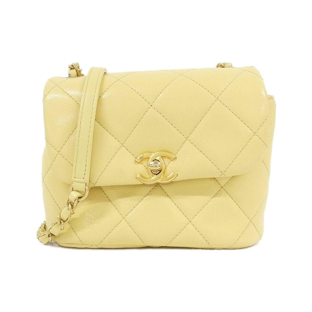 Chanel Shoulder Bag Yellow