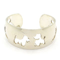 Hermes Bangle Silver Dog Bracelet