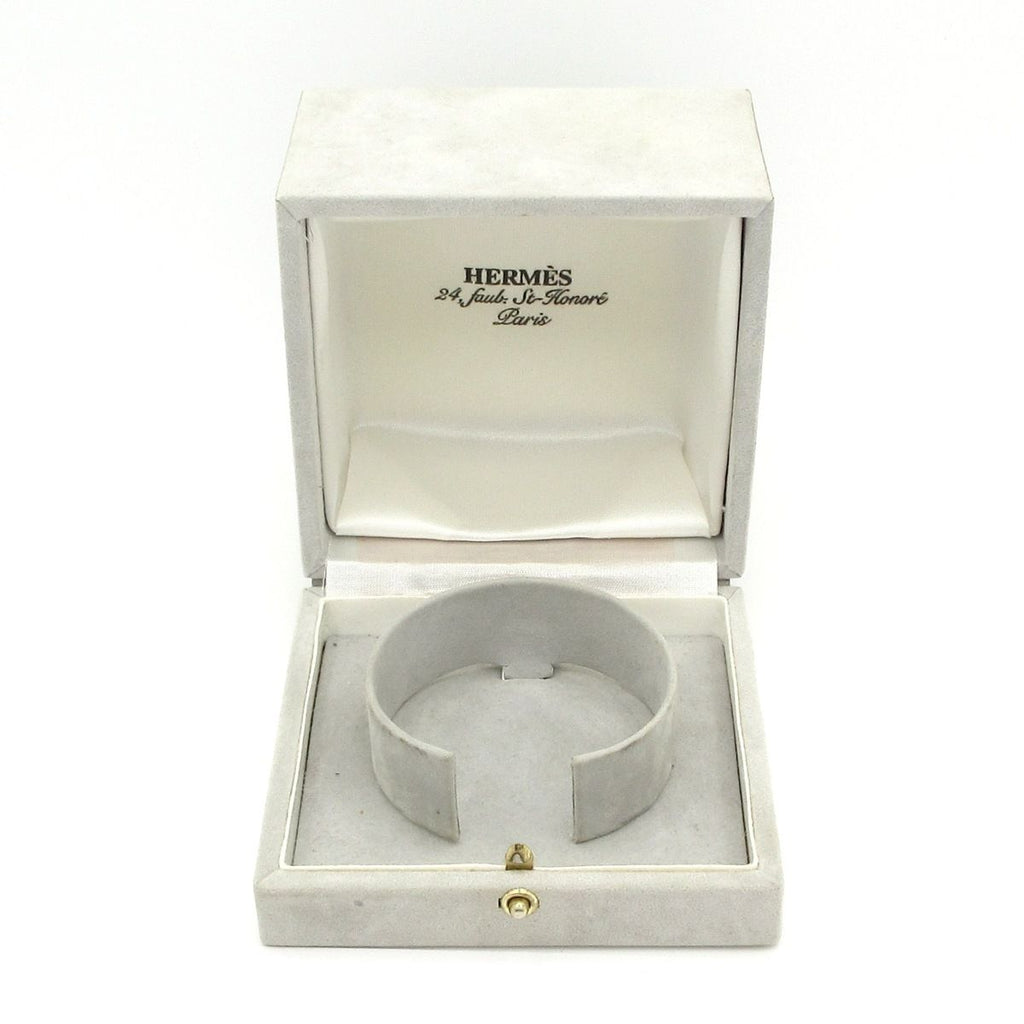 Hermes Bangle Silver Dog Bracelet — view 7