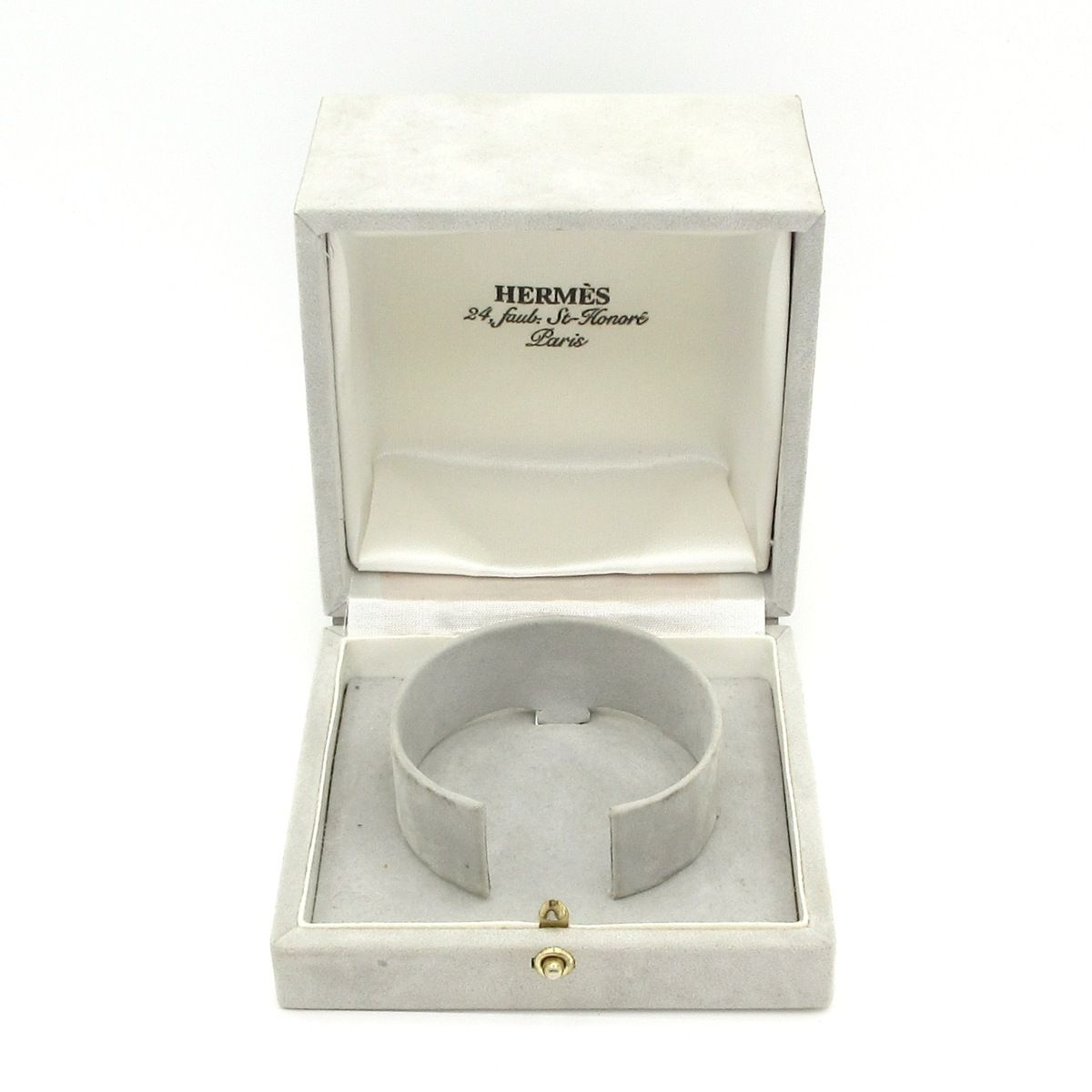 Hermes Bangle Silver Dog Bracelet — view 7