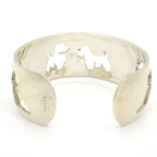Hermes Bangle Silver Dog Bracelet — view 3