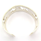 Hermes Bangle Silver Dog Bracelet — view 6