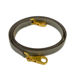 Hermes Shoulder Strap Gray Kelly Bolide Gold