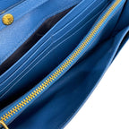 Prada Wallet Blue Chain Shoulder — view 4