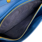 Prada Wallet Blue Chain Shoulder — view 5