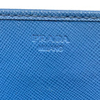 Prada Wallet Blue Chain Shoulder — view 6