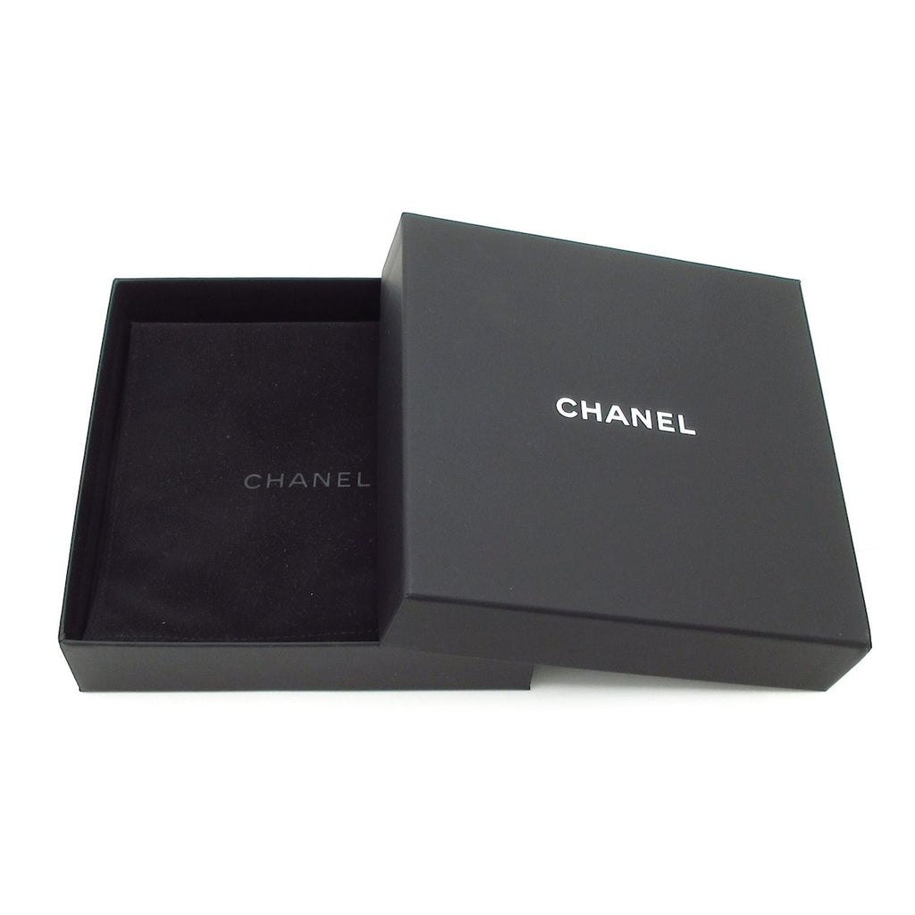 Chanel Necklace Gold Black White CC Logo — view 7
