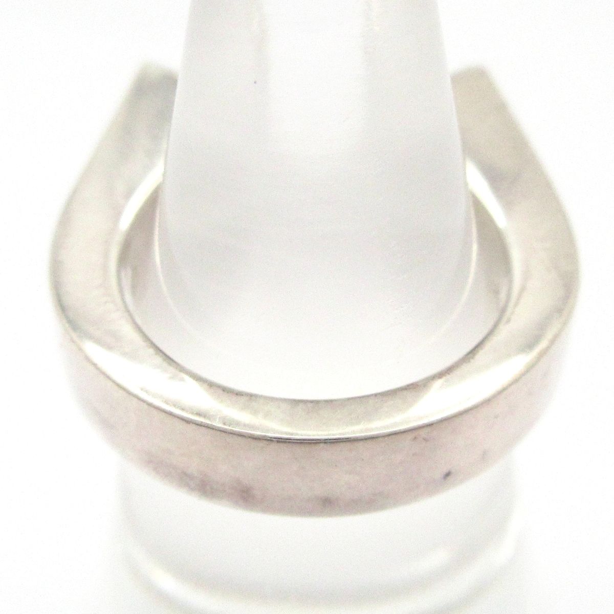 Hermes Ring 49 Cour de Forges Silver — view 3
