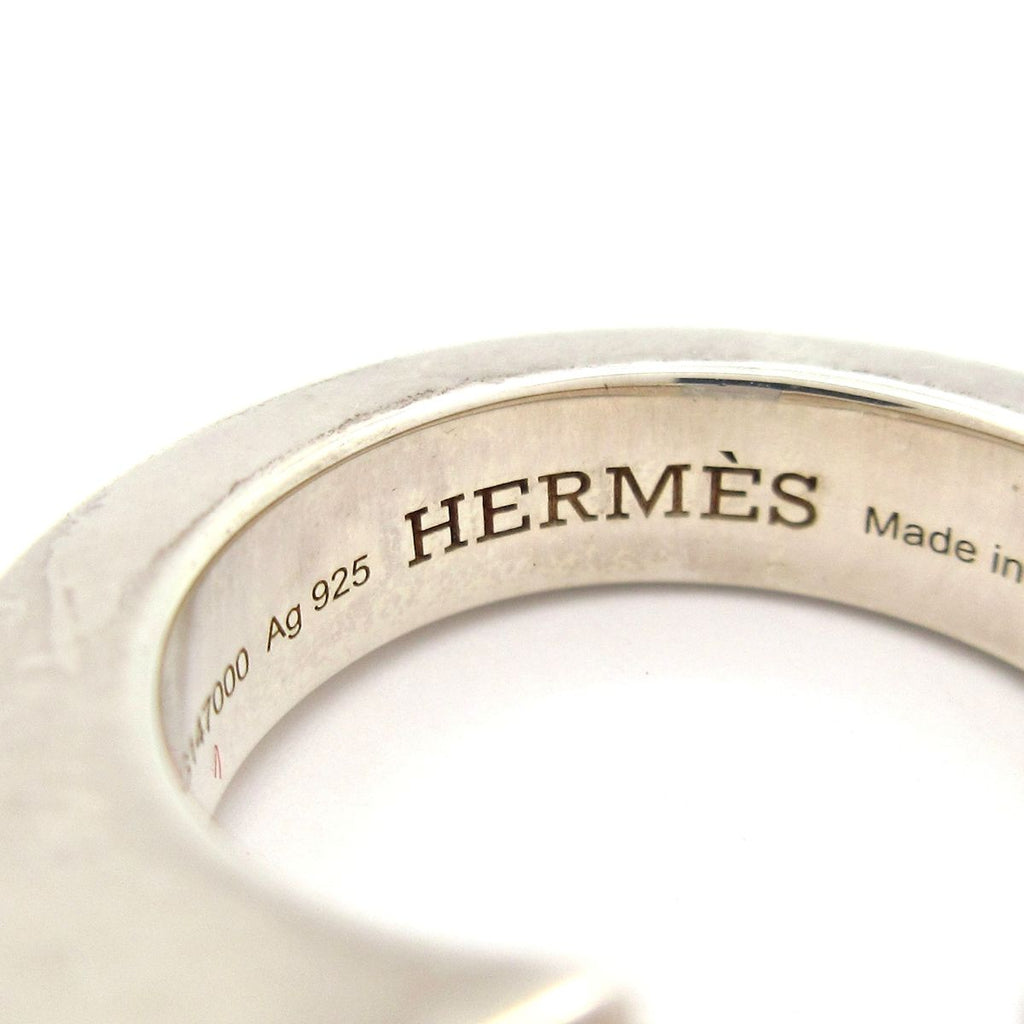 Hermes Ring 49 Cour de Forges Silver — view 5