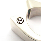 Hermes Ring 49 Cour de Forges Silver — view 7