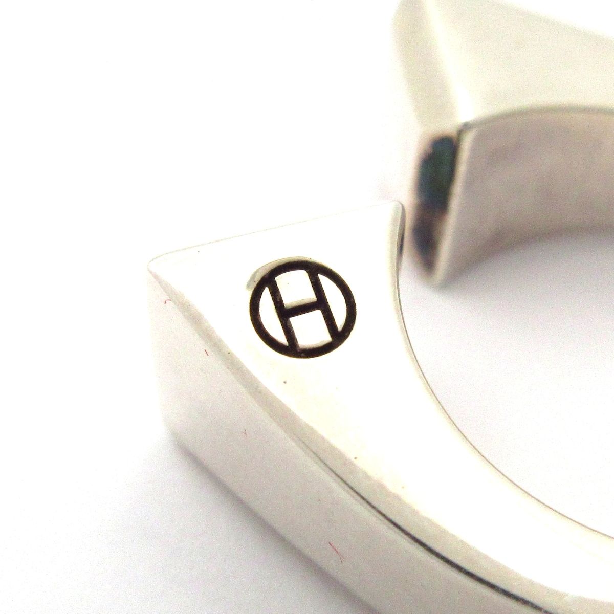 Hermes Ring 49 Cour de Forges Silver — view 7