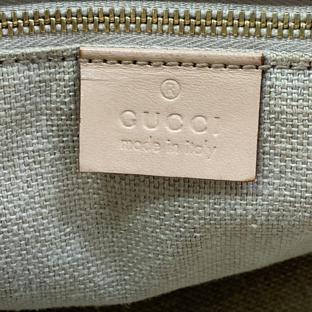 Gucci Handbag Flora Bamboo White Multi Leather — view 9
