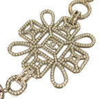 Chanel Belt Silver Chain CC Logo — view 3