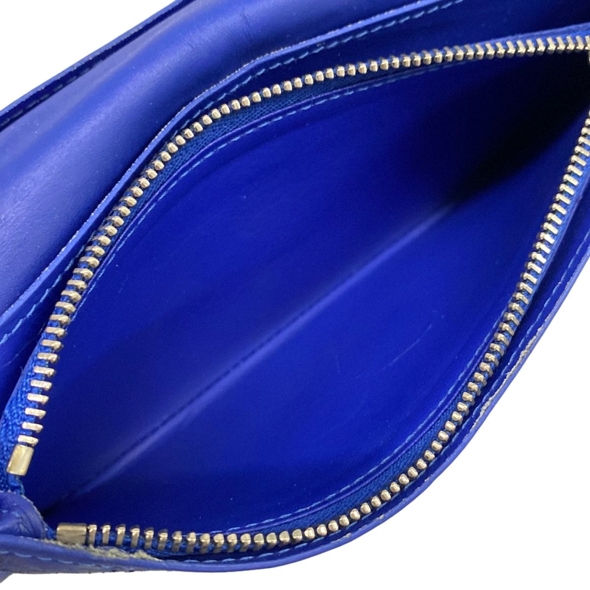 Louis Vuitton Wallet Taurillon Illusion Portefeuille Brazza Blue Vert — view 4
