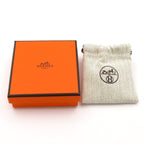 Hermes Earrings Mini Maillon Pink Gold Black — view 7