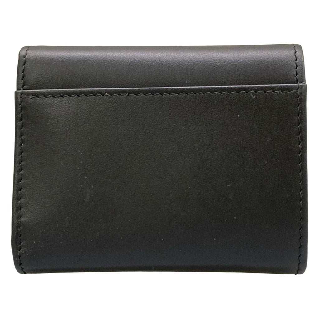 Prada Trifold Wallet Black Leather — view 2