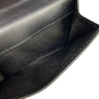 Prada Trifold Wallet Black Leather — view 4