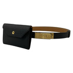 Hermes Belt Kelly Pocket 18 with Black Gold Pouch