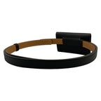 Hermes Belt Kelly Pocket 18 with Black Gold Pouch — view 2