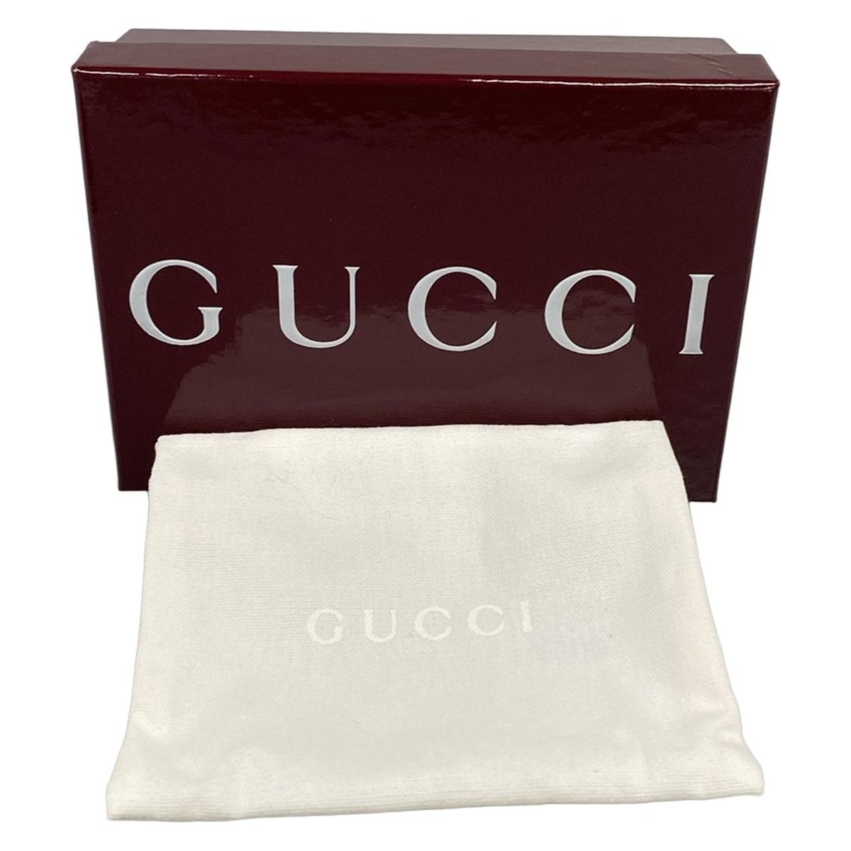 Gucci Key Holder New Jackie Navy Gold Bag Motif Leather — view 5