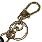 Gucci Key Holder New Jackie Navy Gold Bag Motif Leather — view 6