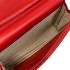 Chanel Wallet Red Chain Shoulder — view 4