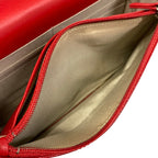Chanel Wallet Red Chain Shoulder — view 5