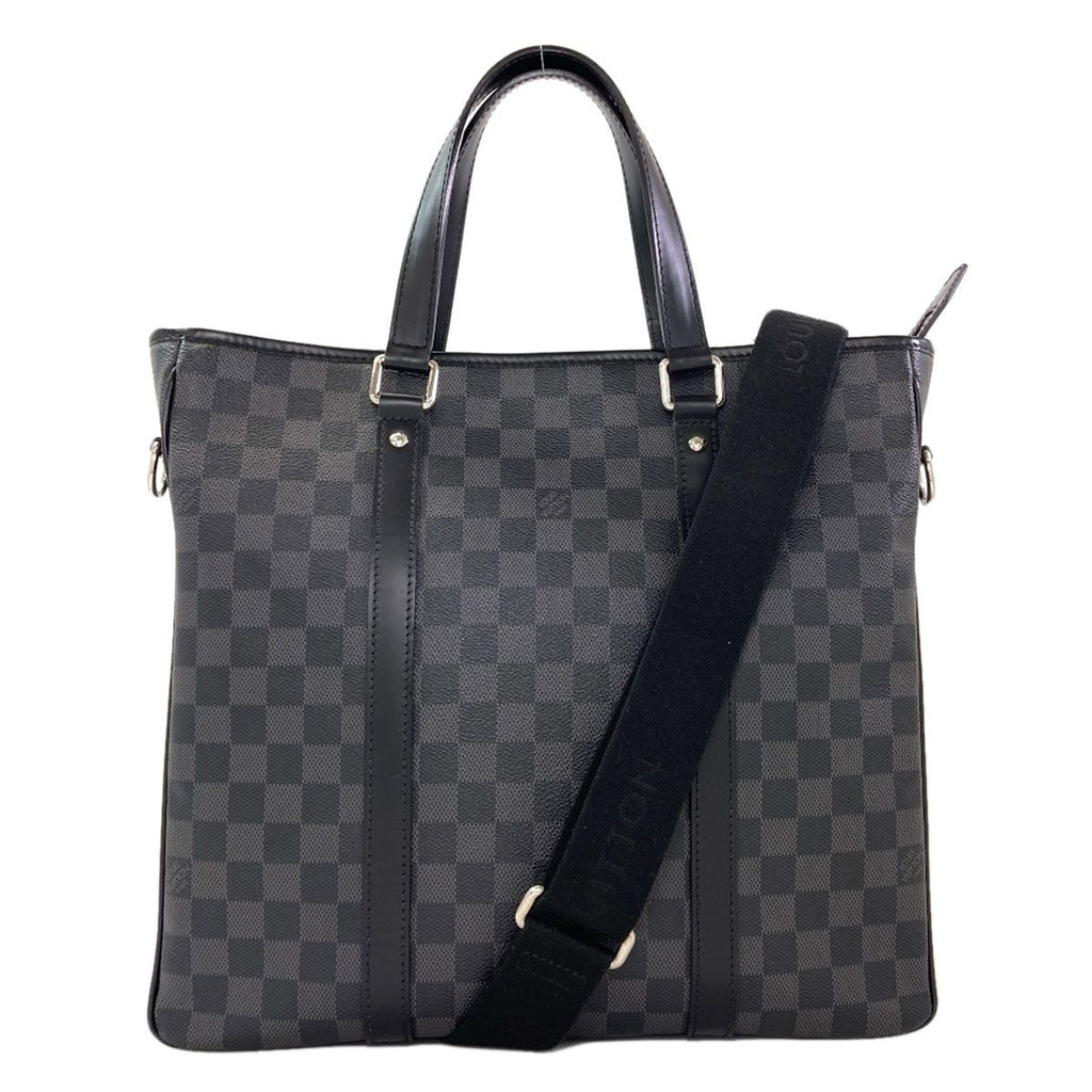 Louis Vuitton Tadao Handbag Damier Canvas