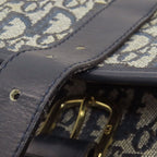 Dior Trotter Pattern Shoulder Bag Canvas — view 9