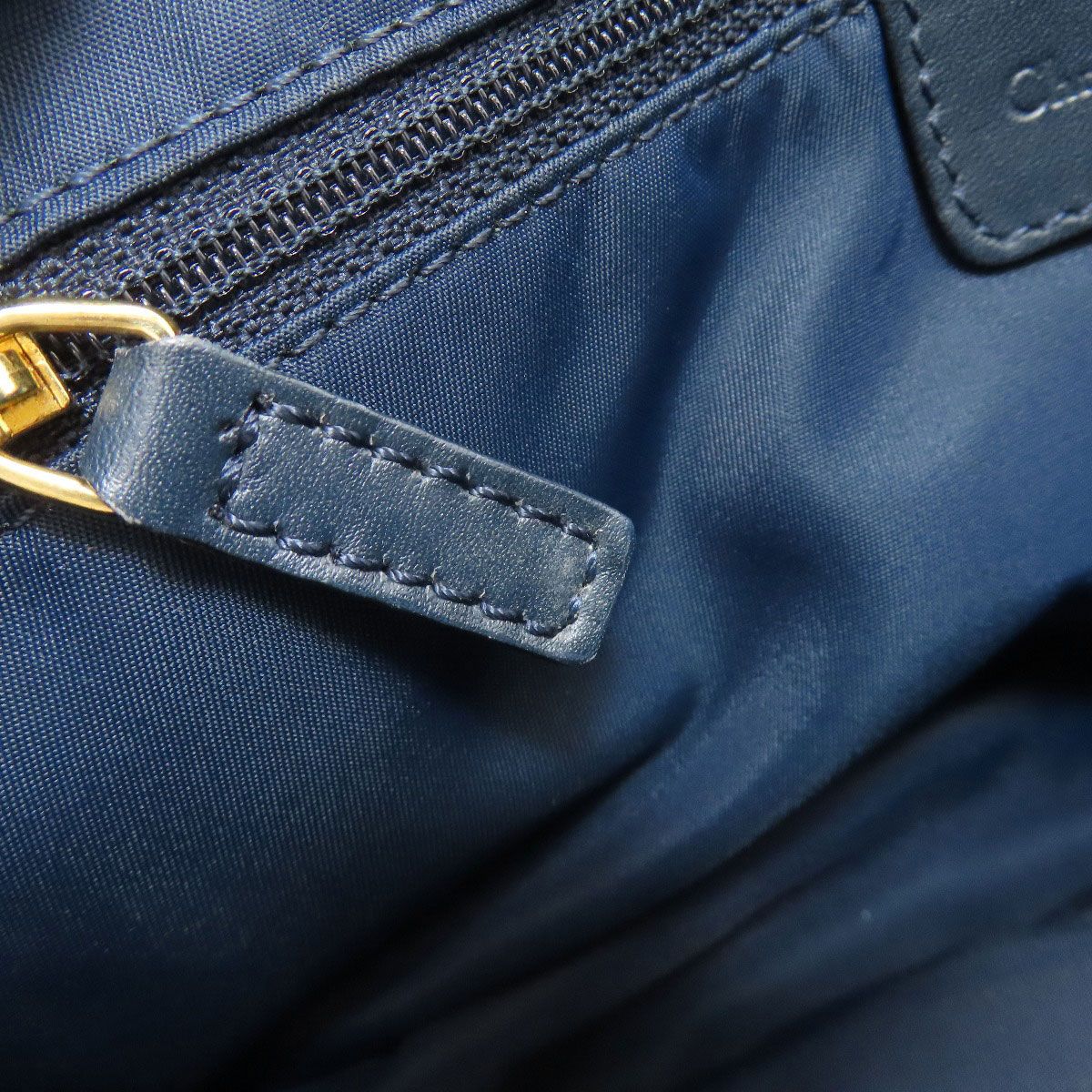 Dior Trotter Pattern Shoulder Bag Canvas — view 8