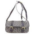 Dior Trotter Pattern Shoulder Bag Canvas