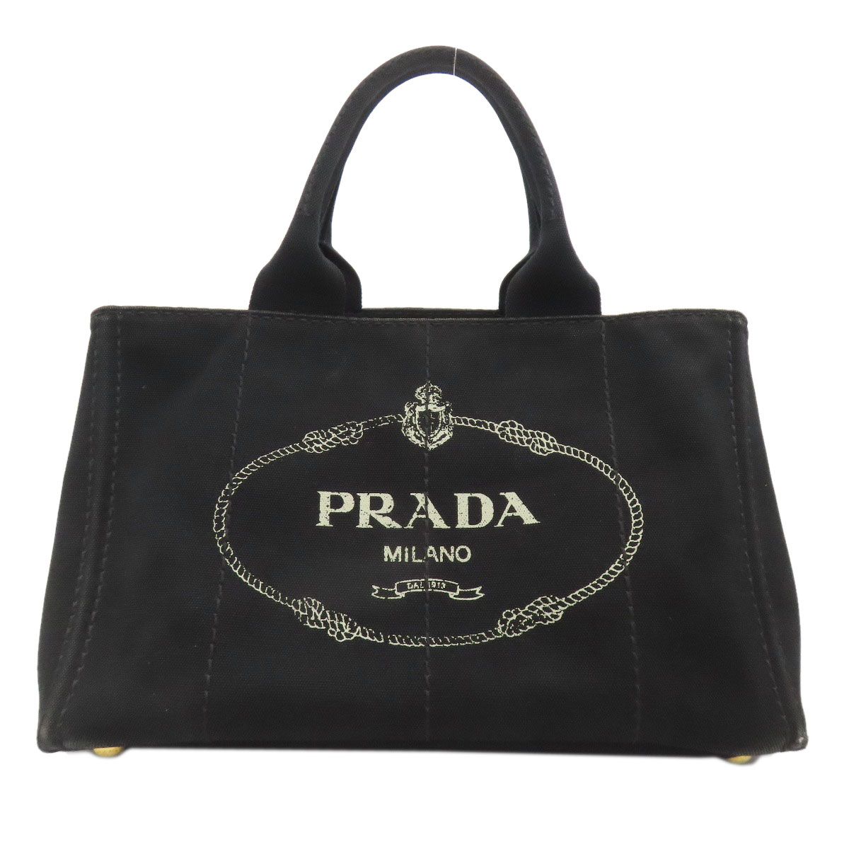 Prada Canapa Handbag Canvas