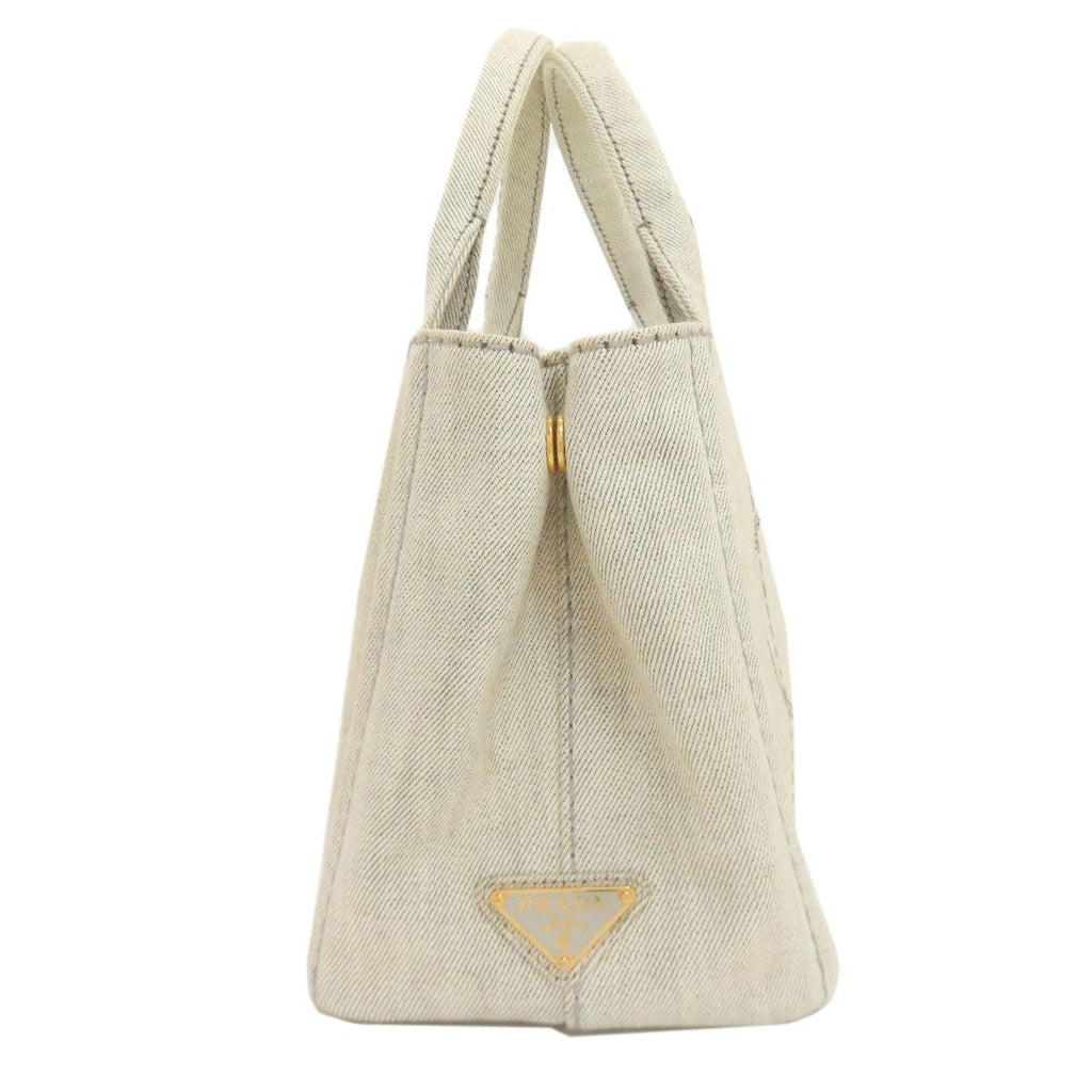 Prada Canapa Mini 2-Way Handbag Canvas — view 3