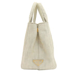 Prada Canapa Mini 2-Way Handbag Canvas — view 3
