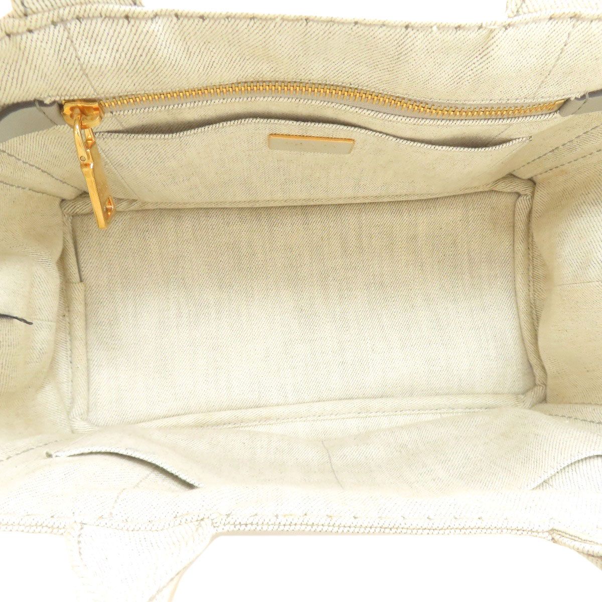 Prada Canapa Mini 2-Way Handbag Canvas — view 5