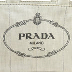 Prada Canapa Mini 2-Way Handbag Canvas — view 9