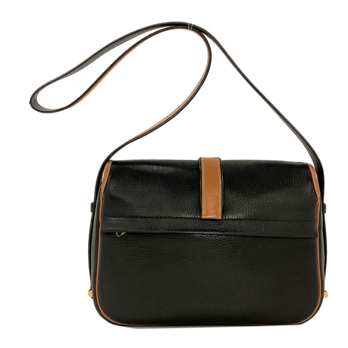 Hermes Noumea Gold Shoulder Bag Calf — view 2
