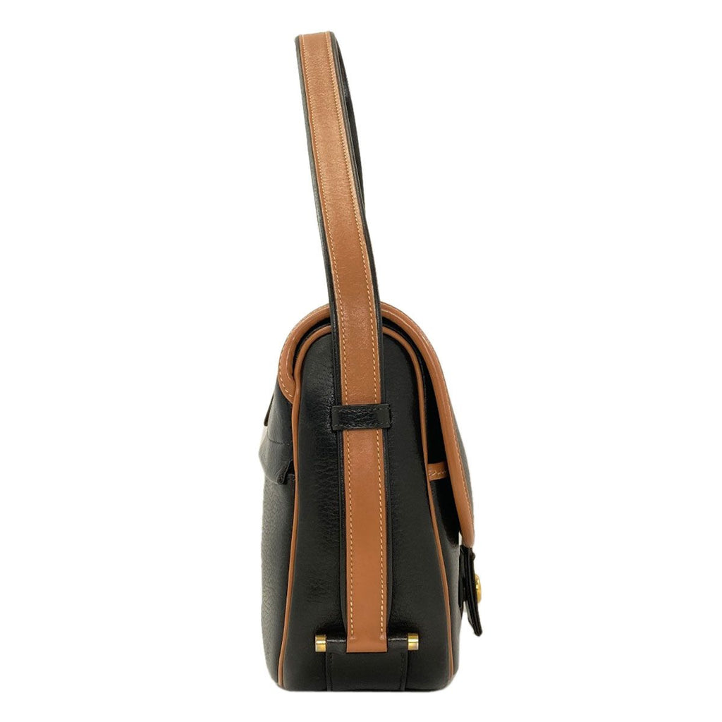 Hermes Noumea Gold Shoulder Bag Calf — view 3
