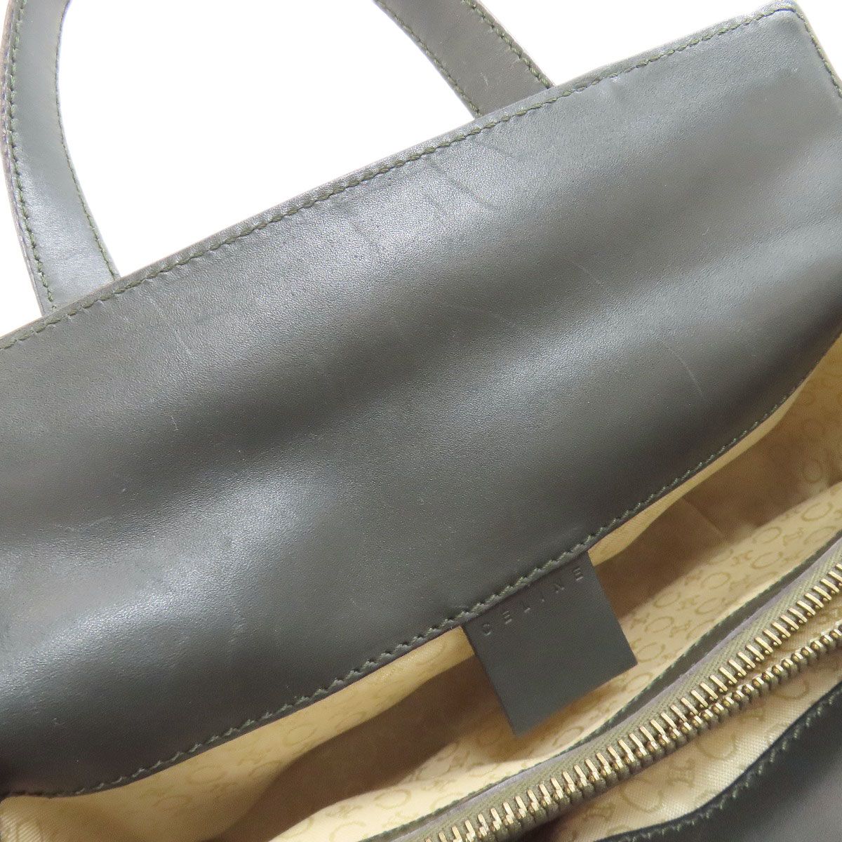 Celine C Macadam Handbag Canvas — view 7