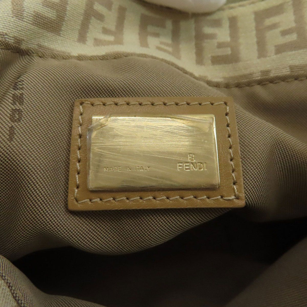 Fendi Zucchino Pattern Tote Canvas — view 6