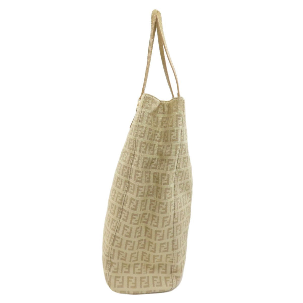 Fendi Zucchino Pattern Tote Canvas — view 3